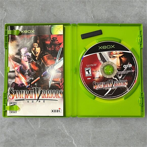 Samurai Warriors Microsoft Xbox (2004) Video Game with Manual - Picture 3 of 4